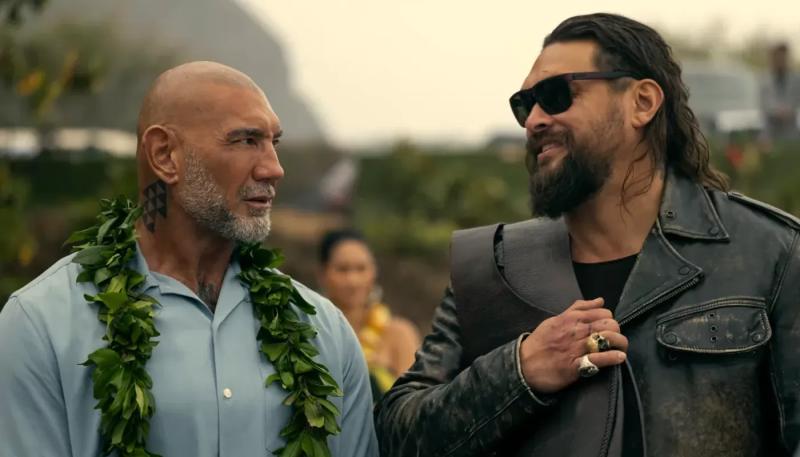 Джейсон Момоа и Дэйв Батиста стали братьями в "Команде разрушителей"