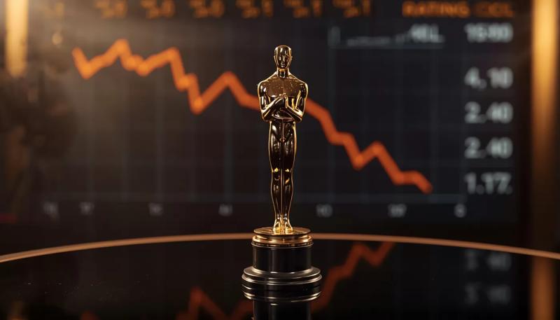 Рейтинг церемонии "Оскар 2026" вновь снизился